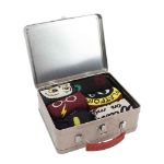 Load image into Gallery viewer, HARRY POTTER HOGWARTS 6 PAIR CREW SOCKS WITH TIN TOTE
