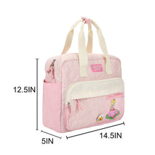Load image into Gallery viewer, Super Mario Bros Pink Mini Backpack with Character Icons and Adjustable Straps