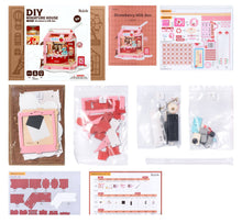 Load image into Gallery viewer, DIY Miniature House Kit: Strawberry Milk Box