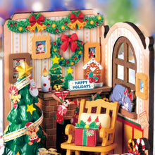 Load image into Gallery viewer, DIY Miniature House Kit: Christmas Fireplace