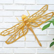 Load image into Gallery viewer, Dragonfly Papercraft Origami Wall Art