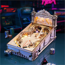Load image into Gallery viewer, Mechanical Wooden Puzzle: Pinball Machine