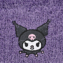 Load image into Gallery viewer, Kuromi Soft Fuzzy Cuff Beanie