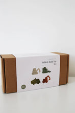 Load image into Gallery viewer, Construction Vehicle Mold Free Silicone Bath Toy Set