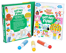 Load image into Gallery viewer, ColorWorld: Dot Art Fun! by Editors of Silver Dolphin Books: Kit - Paperback; 64 pages / English