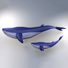 Load image into Gallery viewer, Whale Origami Model