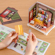 Load image into Gallery viewer, DIY Miniature House Kit: Memory Book Store with Dust Cover