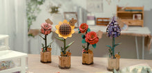 Load image into Gallery viewer, 3D Wooden Flower Puzzle: Red Camellia