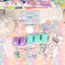 Load image into Gallery viewer, Play & Display Mermaid Parfait Clay Cafe Kit