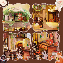 Load image into Gallery viewer, DIY Book Nook Kit: Mole's Apartment with Dust Cover