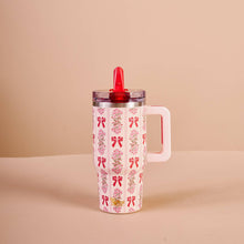 Load image into Gallery viewer, 20 oz Lifestyle Flip Straw Tumbler-Oh So Merry