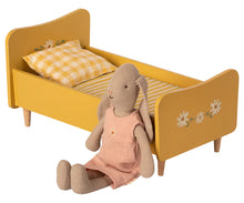 Load image into Gallery viewer, Wooden Bed, Miniature - Yellow