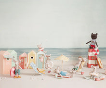 Load image into Gallery viewer, Beach Raft, Red Stripe
