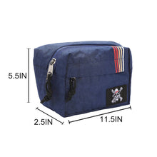 Load image into Gallery viewer, One Piece Live Action Straw Hat Pirates Logo 11.5” Navy Fanny Pack