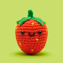 Load image into Gallery viewer, Alice the Strawberry Crochet Kit