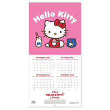 Load image into Gallery viewer, 2026 Hello Kitty Playful Pink Calendar 12" x 12" Calendar