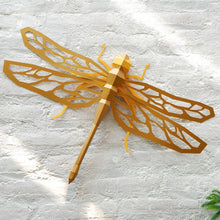 Load image into Gallery viewer, Dragonfly Papercraft Origami Wall Art