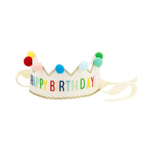 Load image into Gallery viewer, Happy Birthday Felt Crown