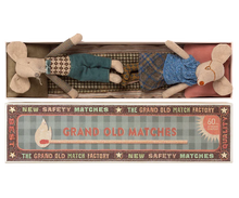 Load image into Gallery viewer, Grandma & Grandpa Mice in Matchbox