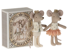 Load image into Gallery viewer, Royal Twins in Box, Little Brother & Sister in Matchbox - Rose
