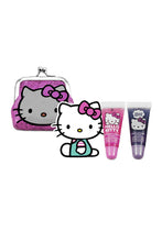 Load image into Gallery viewer, Hello Kitty 2pc Lip Gloss & Coin Purse