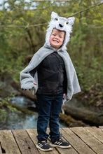 Load image into Gallery viewer, Woodland Storybook Wolf Cape | Size 4-6