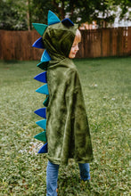 Load image into Gallery viewer, Dragon Cape with Claws Green | 5-6