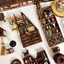 Load image into Gallery viewer, DIY Book Nook Kit: Magic Pharmacist with Dust Cover