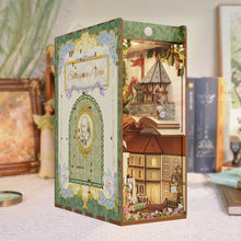Load image into Gallery viewer, DIY Book Nook Kit: Shakespeare's Verse with Dust Cover