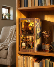 Load image into Gallery viewer, DIY Book Nook Kit: Golden Twilight Studio