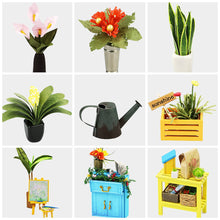 Load image into Gallery viewer, DIY Miniature House Kit: Cathy's Flower House