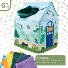 Load image into Gallery viewer, Ss Sensory Peek & Pull Tissue Box