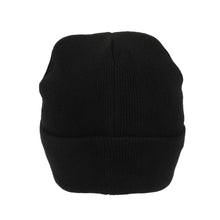 Load image into Gallery viewer, KPop Demon Hunters Saja Boys Black Cuff Knit Beanie