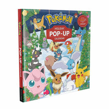 Load image into Gallery viewer, Pokémon Advent Holiday Pop-Up Calendar by: Hardcover; 2 pages / English