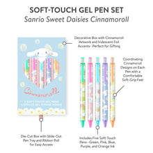 Load image into Gallery viewer, Sanrio Sweet Daisies Cinnamoroll™ Soft-Touch Gel Pen Set