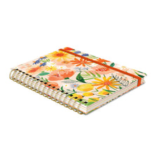 Load image into Gallery viewer, Bold Blossoms Undated Tri-Tab Planner