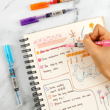 Load image into Gallery viewer, Dual-Tip Notetaking Pen Set Of 6: Vivid Splash