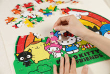 Load image into Gallery viewer, Hello Kitty Wooden Jigsaw Puzzle: Hello Kitty Rainbow