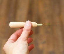Load image into Gallery viewer, Wooden Handle for Single Felting Needle