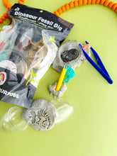Load image into Gallery viewer, Dinosaur Fossil Dig (Cookies & Cream) KidDough Play Kit