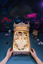 Load image into Gallery viewer, Mechanical Wooden Puzzle: Pinball Machine