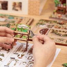 Load image into Gallery viewer, DIY Book Nook Kit: Green Life Bookshop