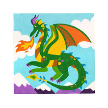 Load image into Gallery viewer, Colorific Canvas Paint by Number Kit - Fantastic Dragon