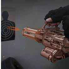 Load image into Gallery viewer, ROKR Rotating-Barrel Machine Gun 3D Puzzle Kit