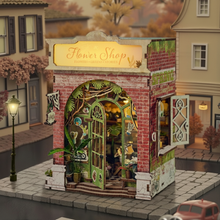 Load image into Gallery viewer, DIY Book Nook Kit: Flower Shop