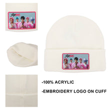 Load image into Gallery viewer, KPop Demon Hunters Saja Boys White Cuff Knit Beanie