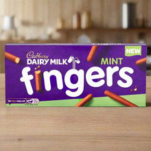 Load image into Gallery viewer, Cadbury Mint Chocolate Fingers (UK)