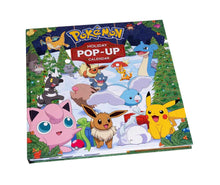 Load image into Gallery viewer, Pokémon Advent Holiday Pop-Up Calendar by: Hardcover; 2 pages / English