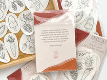 Load image into Gallery viewer, Stick & Stitch Embroidery patterns, embroidery patches: Summer Vibes