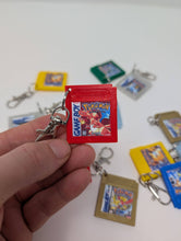 Load image into Gallery viewer, Pokemon Nintendo Game Cartridge Retro Keychains